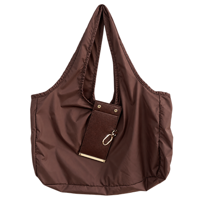 Foldable Keychain Shopping Tote Bag