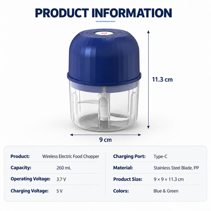Multifunctional electric multi-chopper