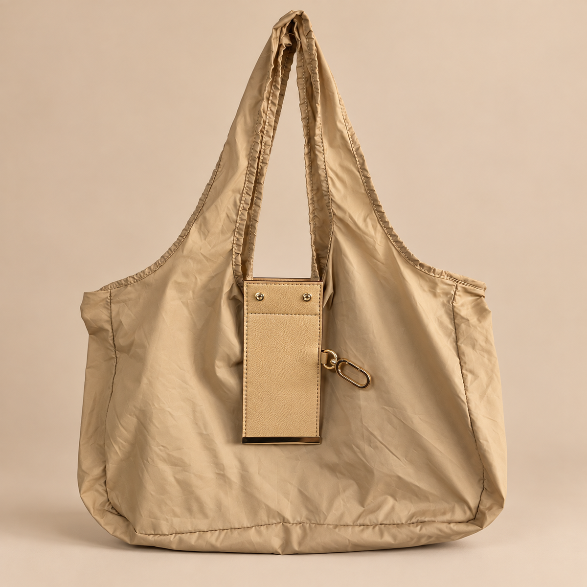 Foldable Keychain Shopping Tote Bag