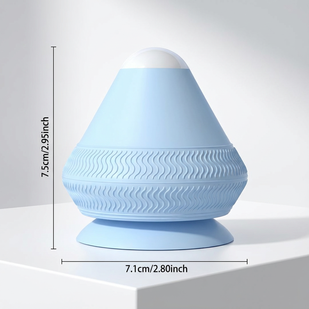 Trigger point self-massage ball with suction cup