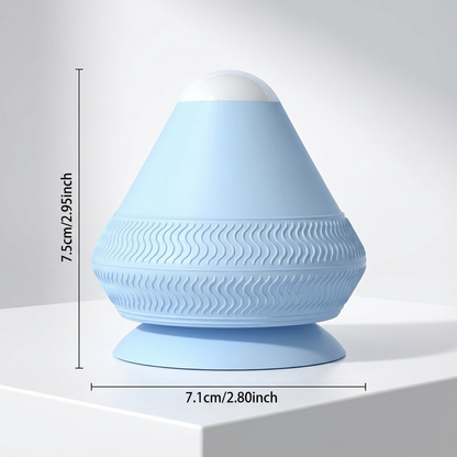 Trigger point self-massage ball with suction cup