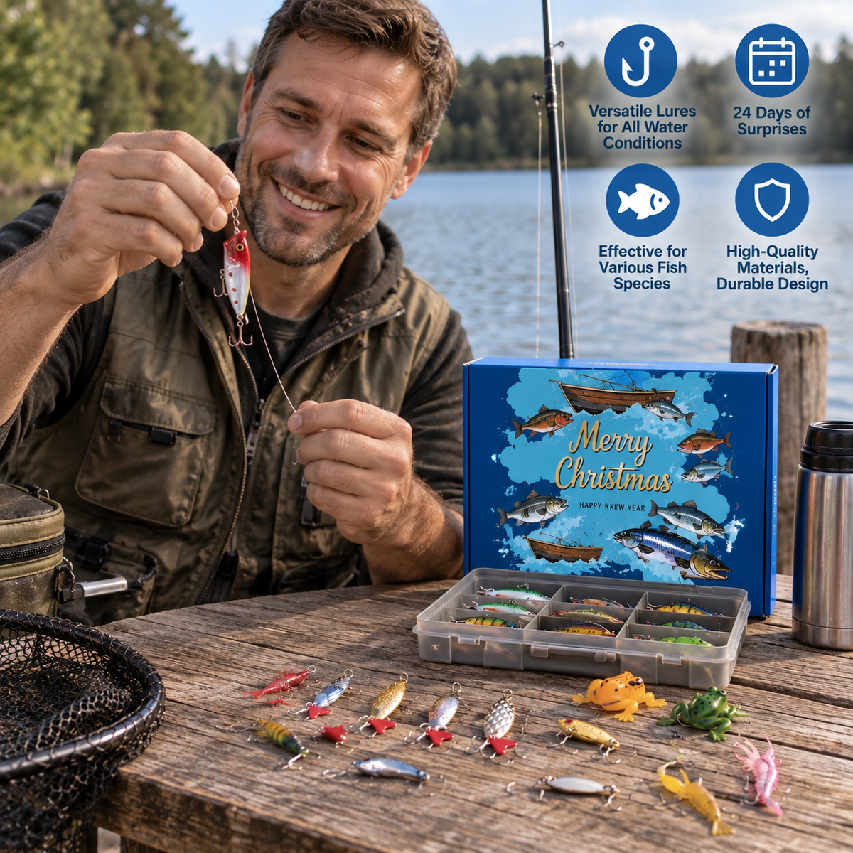 24-Day Fishing Advent Calendar