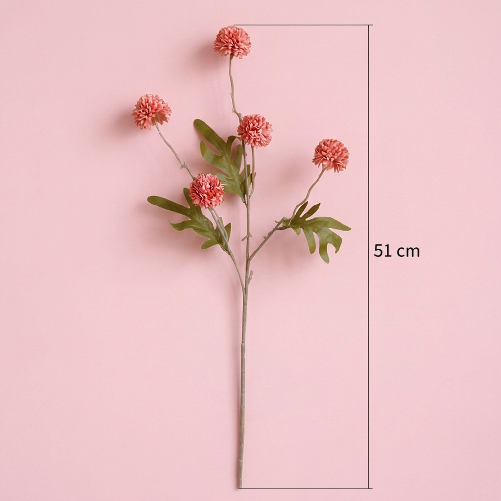 Artificial Mum & Eucalyptus Floral Arrangement