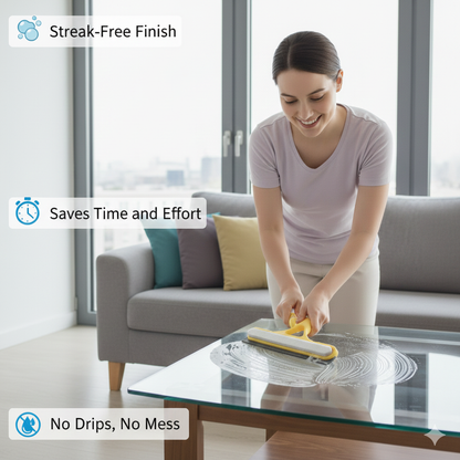 CrystalClean 3-in-1 Glass Cleaning Wand
