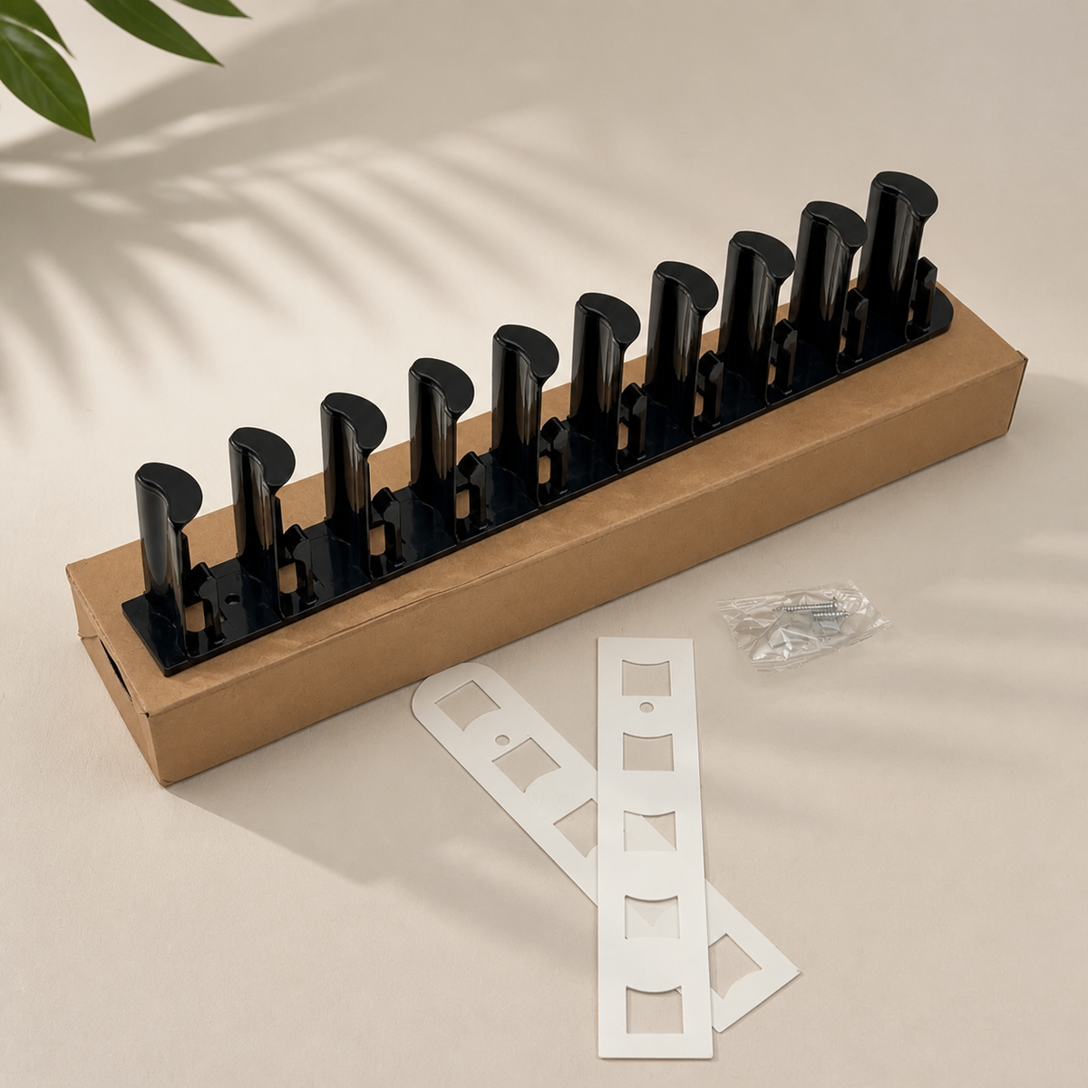 Wall-Mounted Hat Organizer – Holds Up to 20 Caps