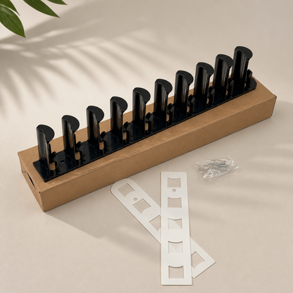 Wall-Mounted Hat Organizer – Holds Up to 20 Caps