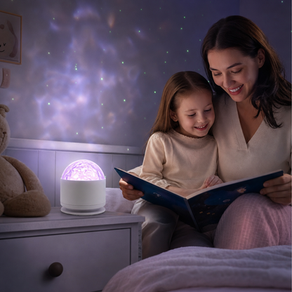 LED Northern Lights Projector Lamp – 16 Colors & Remote Control