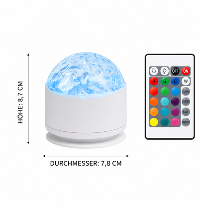 LED Northern Lights Projector Lamp – 16 Colors & Remote Control