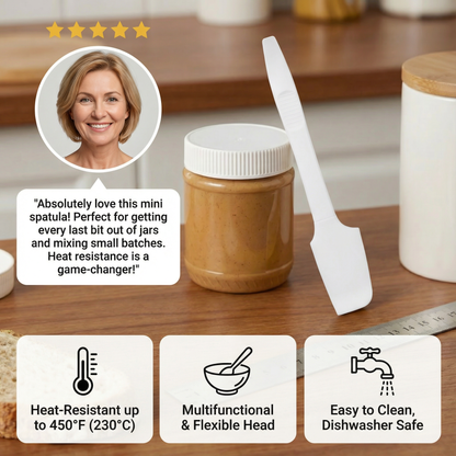 Multifunctional Heat-Resistant Mini Silicone Spatula