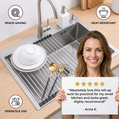 Roll-up Dish Drying Rack