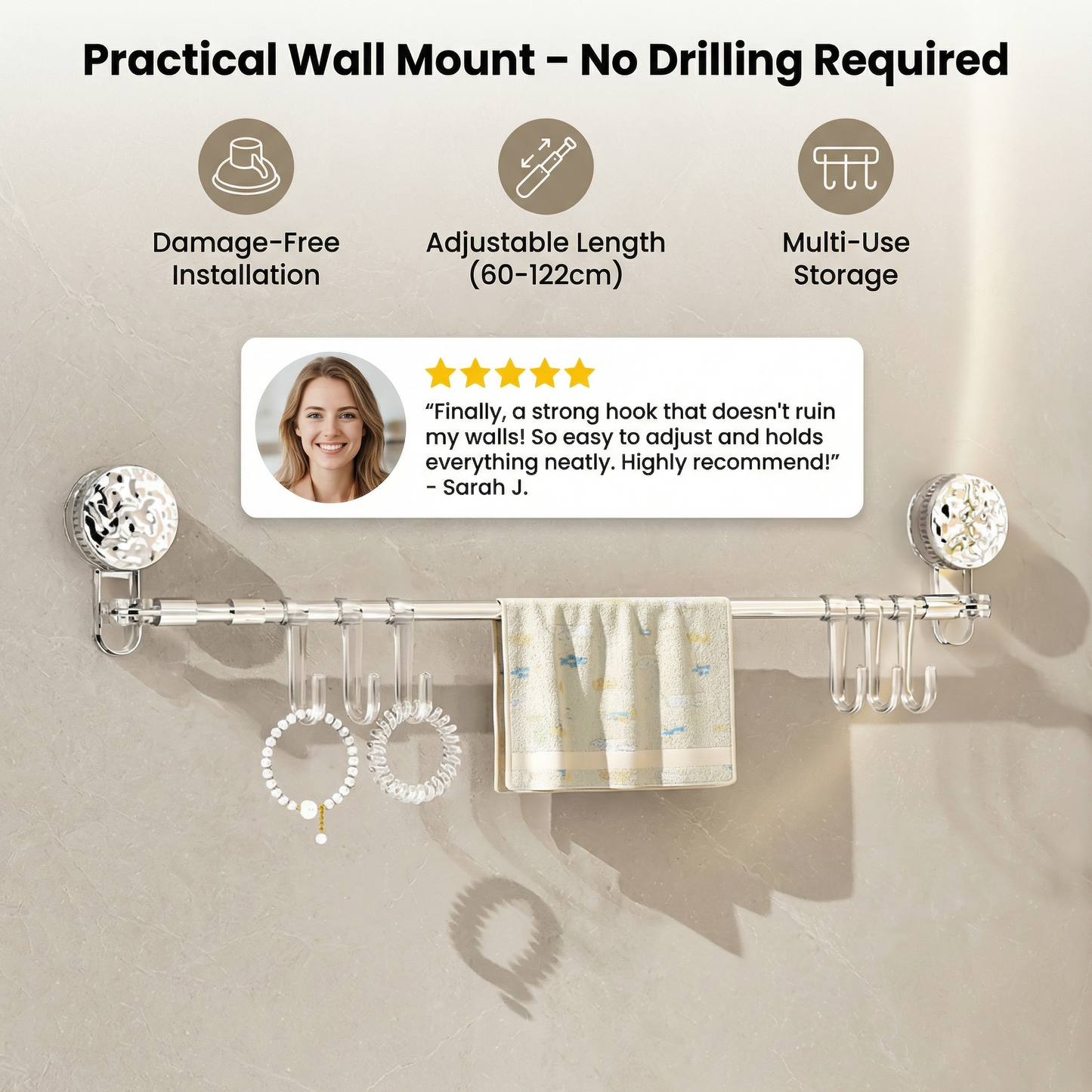 Practical Wall Mount – Universal Use