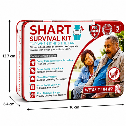Funny Shart Survival Kit – Ultimate Poop Prank Gift Set