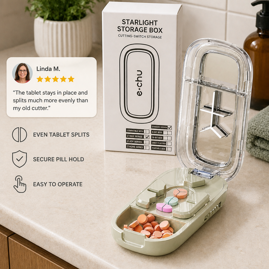 Adjustable Precision Pill Cutter