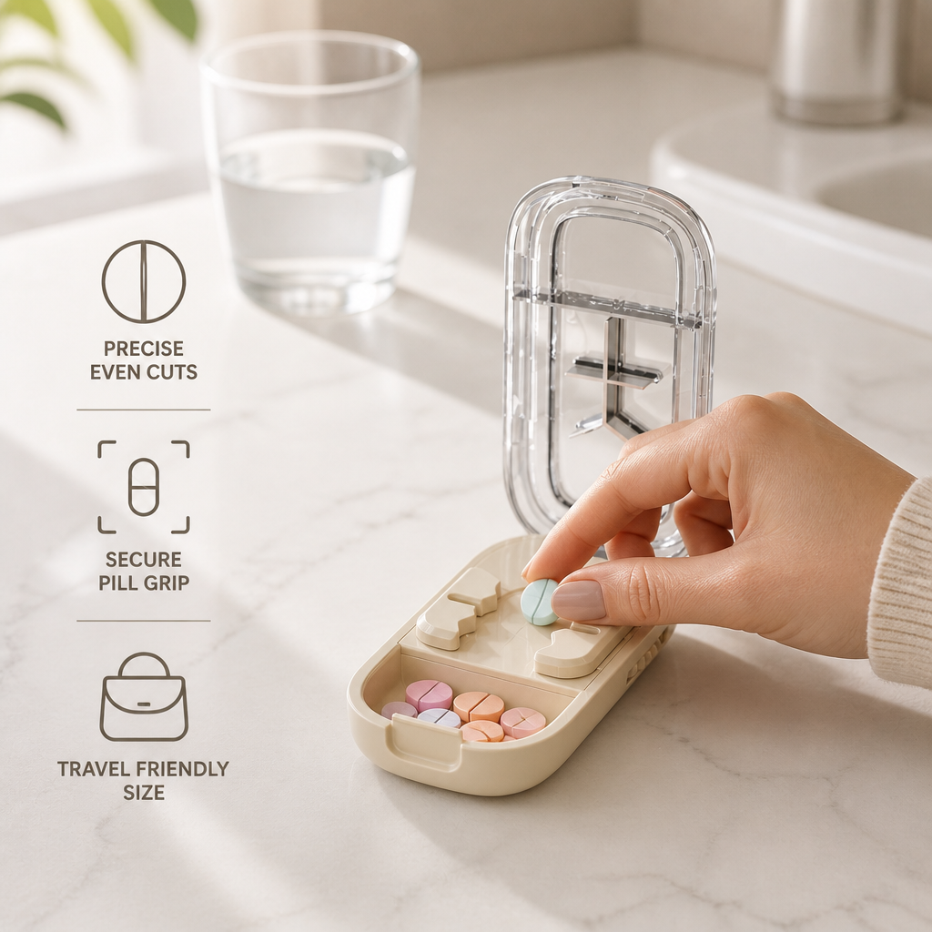 Adjustable Precision Pill Cutter