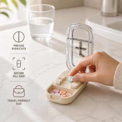 Adjustable Precision Pill Cutter