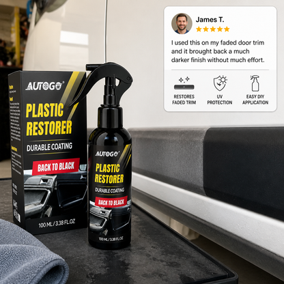 Car Plastic & Trim Restorer with UV Protection