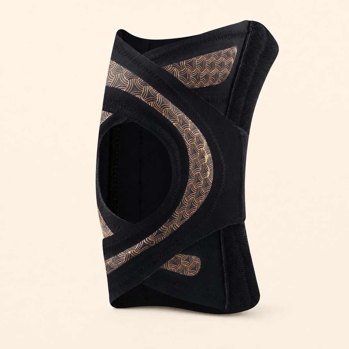 Adjustable Cross-Strap Compression Knee Brace for Sports & Joint Support