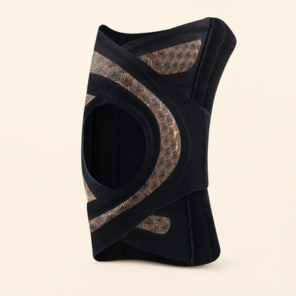 Adjustable Cross-Strap Compression Knee Brace for Sports & Joint Support