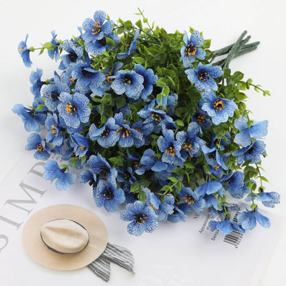 UV-Resistant Artificial Fall Flower Bouquet Set