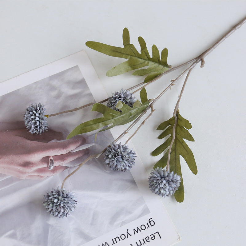 Artificial Mum & Eucalyptus Floral Arrangement