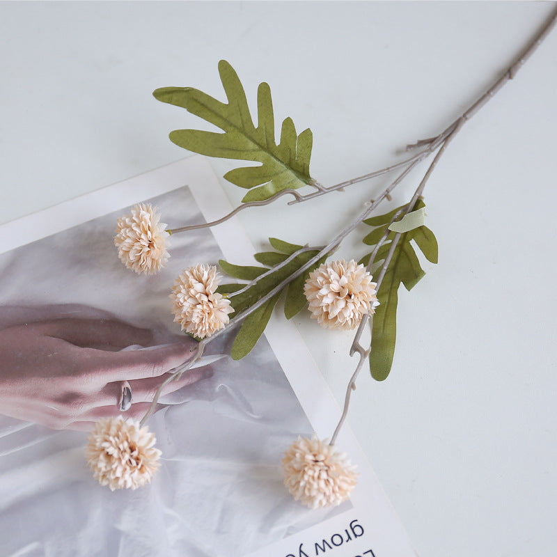 Artificial Mum & Eucalyptus Floral Arrangement