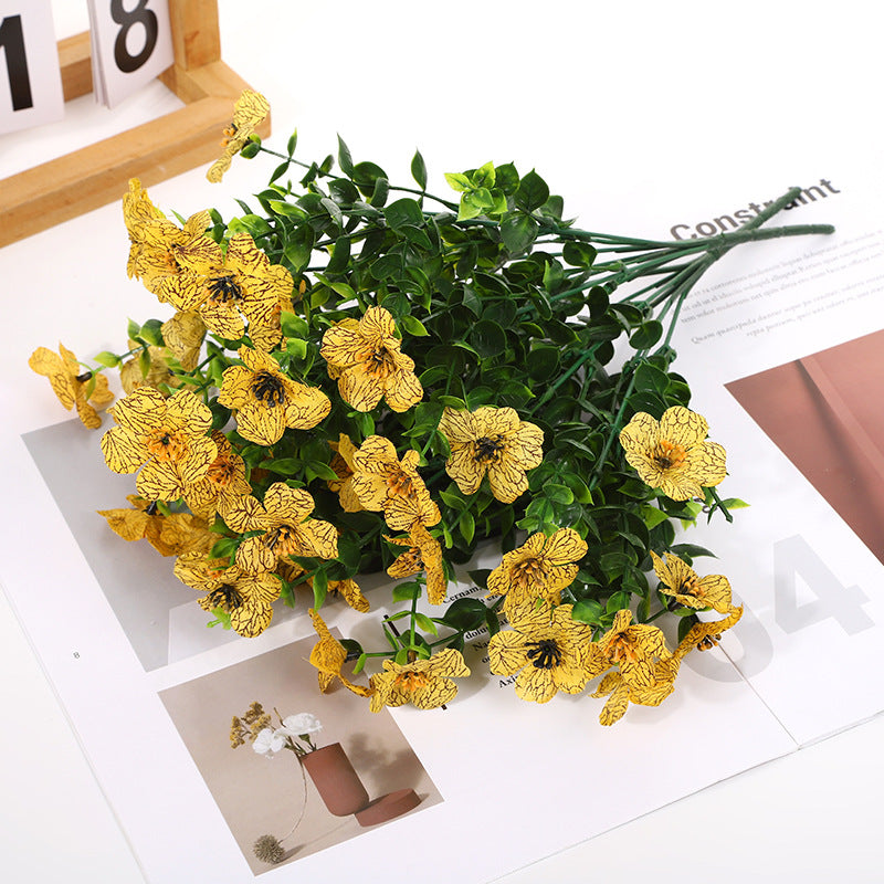 UV-Resistant Artificial Fall Flower Bouquet Set