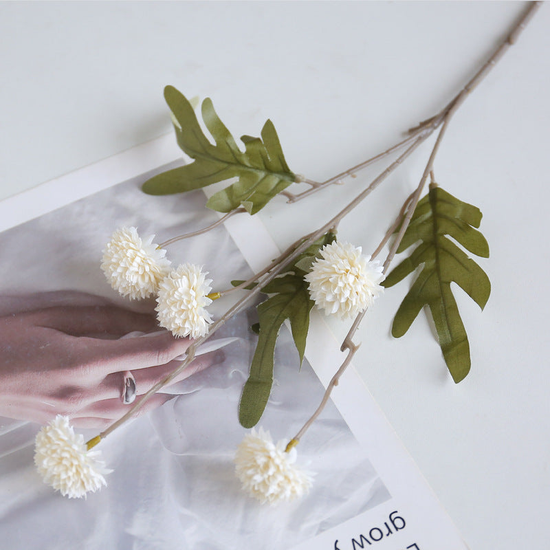 Artificial Mum & Eucalyptus Floral Arrangement