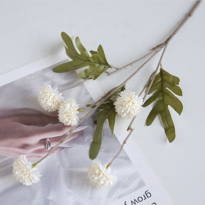 Artificial Mum & Eucalyptus Floral Arrangement