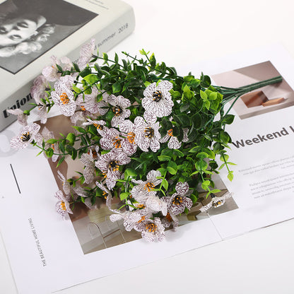 UV-Resistant Artificial Fall Flower Bouquet Set
