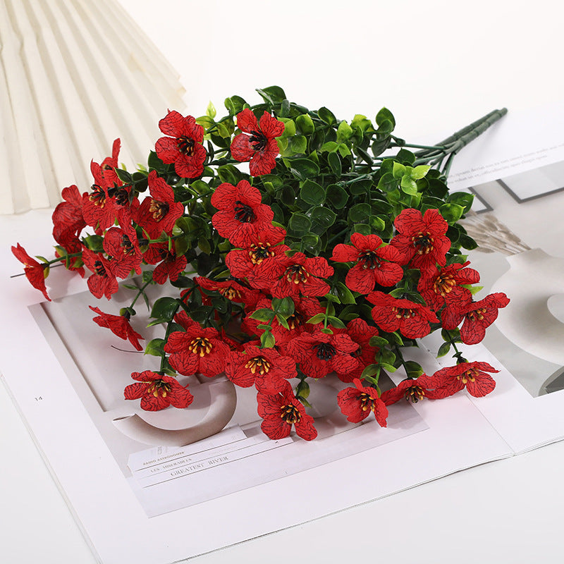 UV-Resistant Artificial Fall Flower Bouquet Set