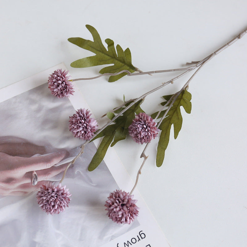 Artificial Mum & Eucalyptus Floral Arrangement
