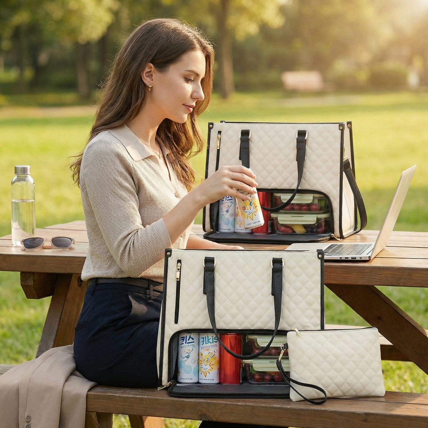 All-in-One Women’s Handbag with Integrated Cooler