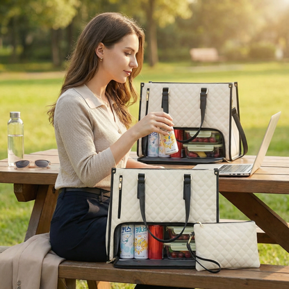All-in-One Women’s Handbag with Integrated Cooler