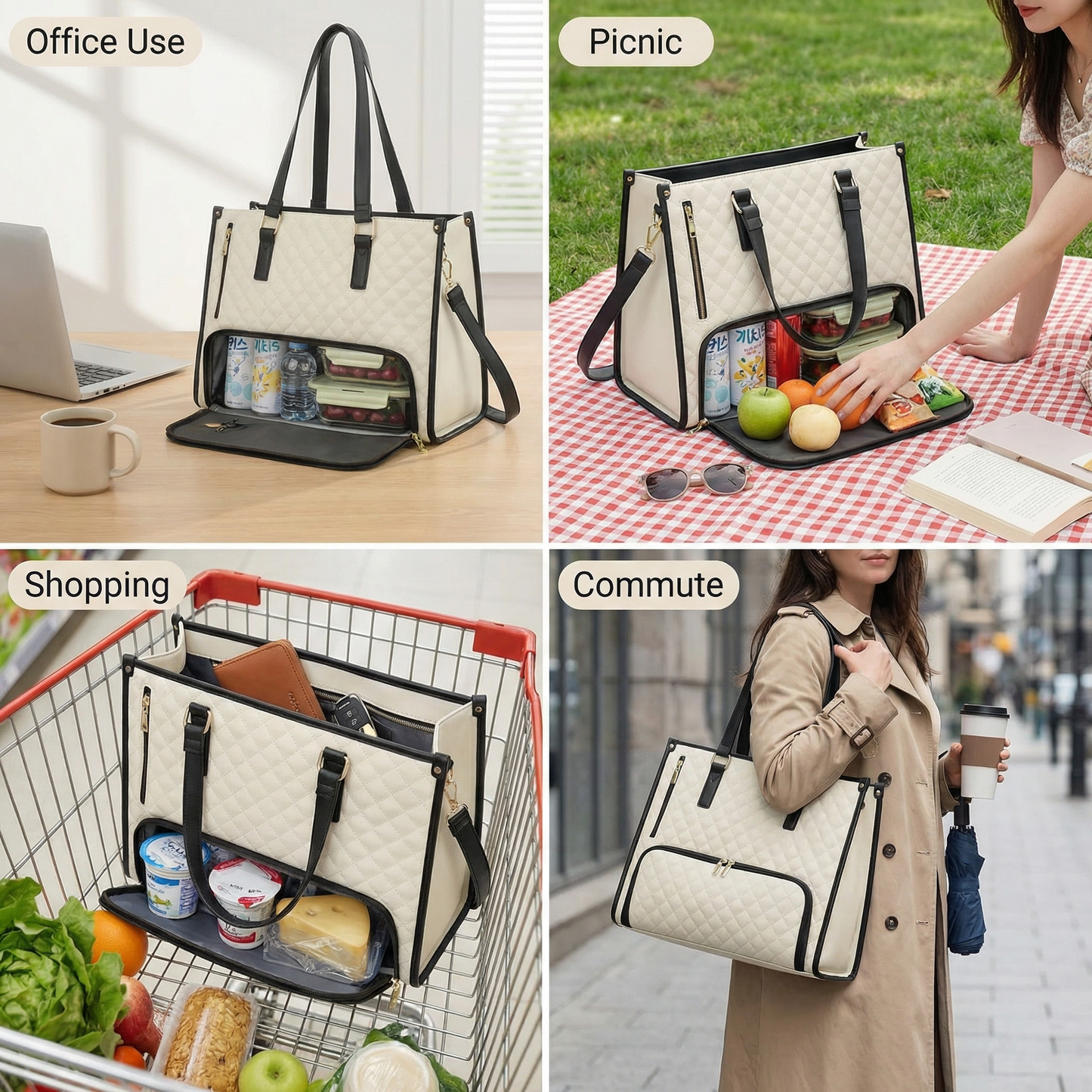 All-in-One Women’s Handbag with Integrated Cooler
