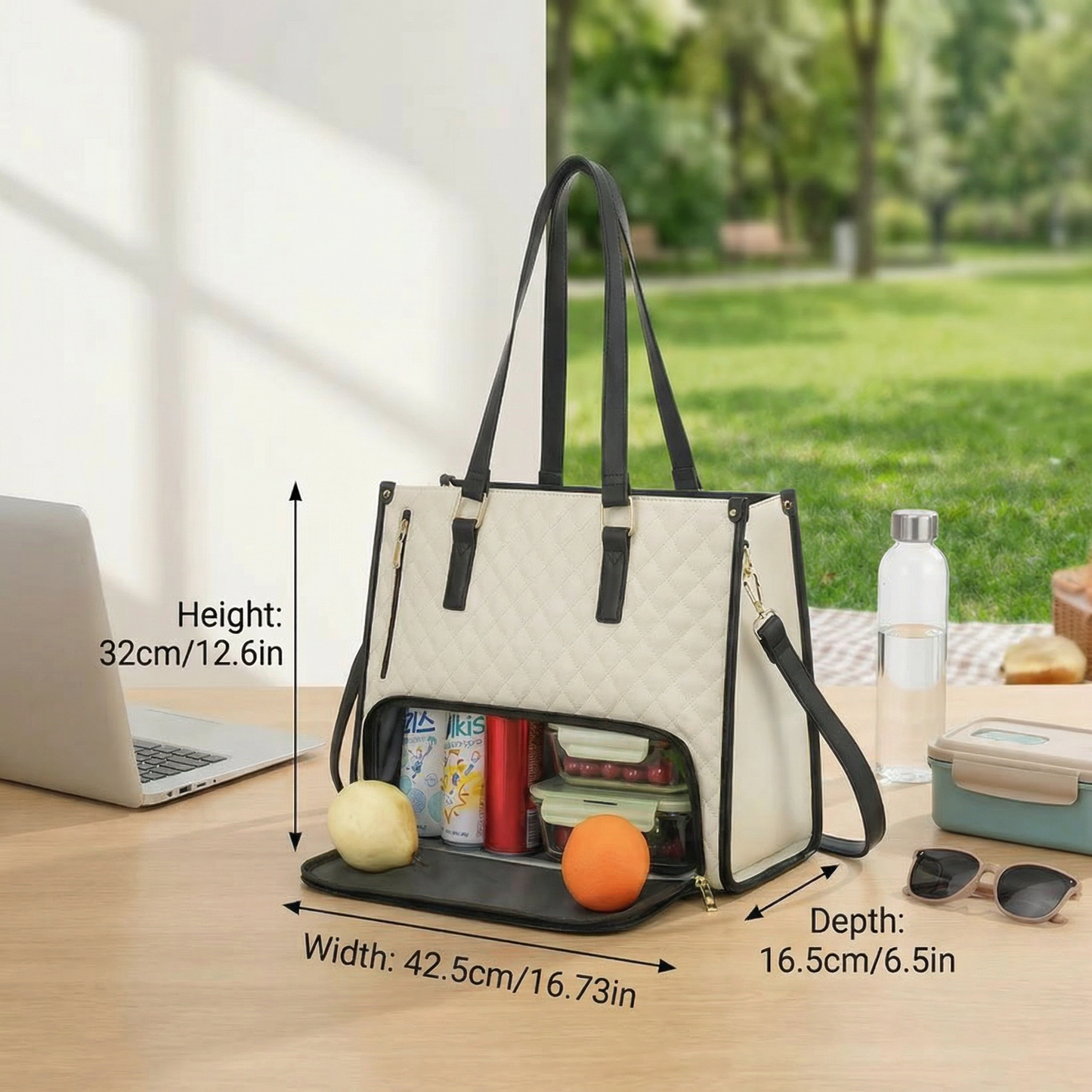 All-in-One Women’s Handbag with Integrated Cooler