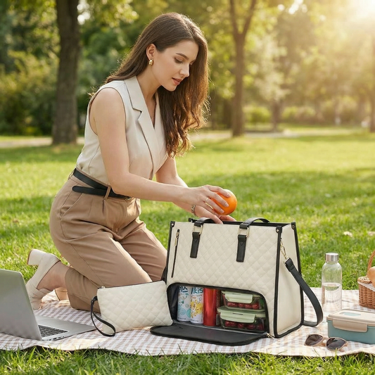 All-in-One Women’s Handbag with Integrated Cooler