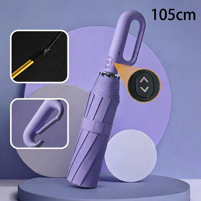 Premium Automatic Folding Umbrella for Sun & Rain – Compact & Windproof
