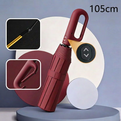 Premium Automatic Folding Umbrella for Sun & Rain – Compact & Windproof