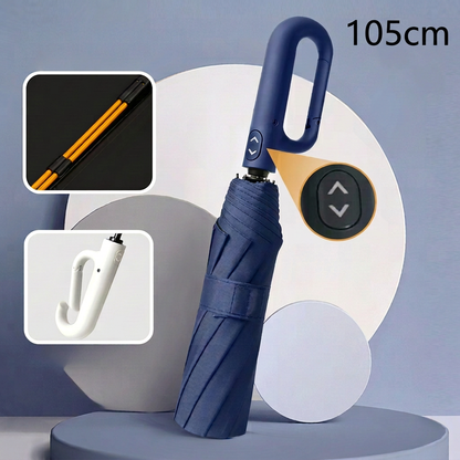 Premium Automatic Folding Umbrella for Sun & Rain – Compact & Windproof