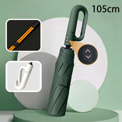 Premium Automatic Folding Umbrella for Sun & Rain – Compact & Windproof