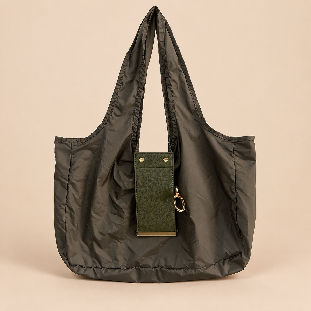 Foldable Keychain Shopping Tote Bag