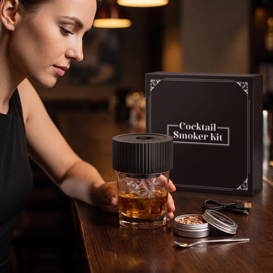 Electric Cocktail Smoker Kit - Rechargeable
