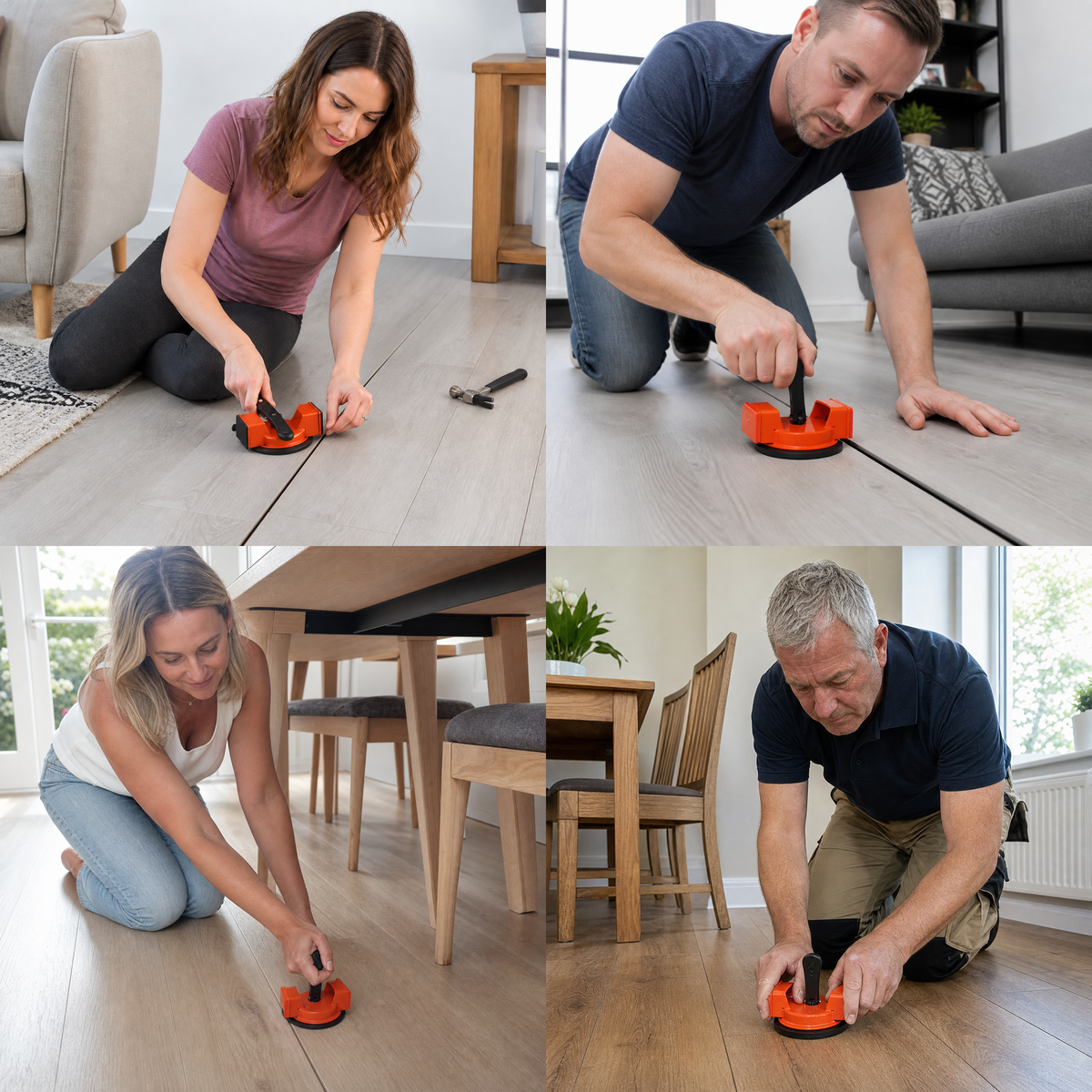 Suction Cup Floor Gap Fixer