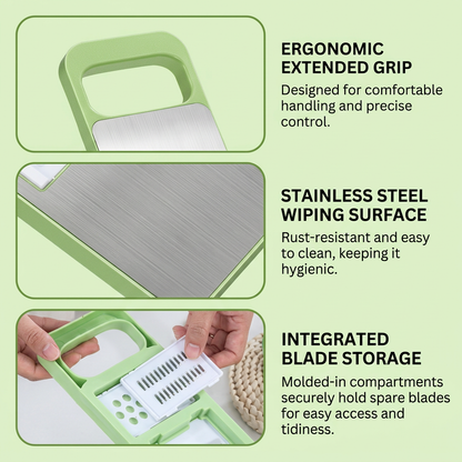 6-in-1 Multifunctional Vegetable Slicer & Grater