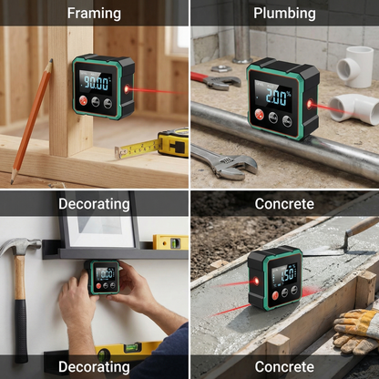 2-in-1 Digital Laser Angle Meter