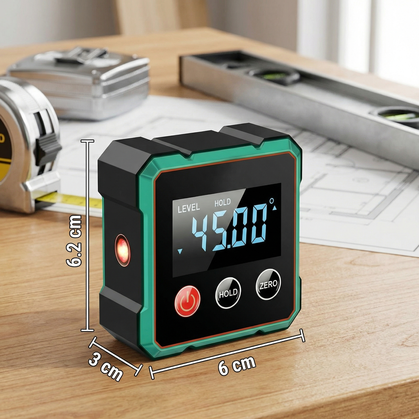 2-in-1 Digital Laser Angle Meter