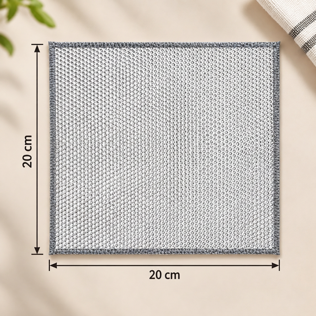 Reusable Non-Scratch Wire Dishcloths for Multipurpose Kitchen Cleaning