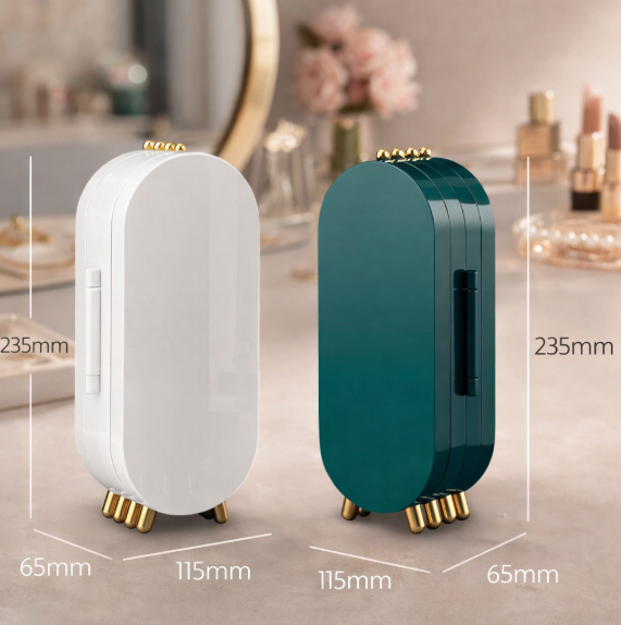 Elegant Jewelry Storage Box With Mirror