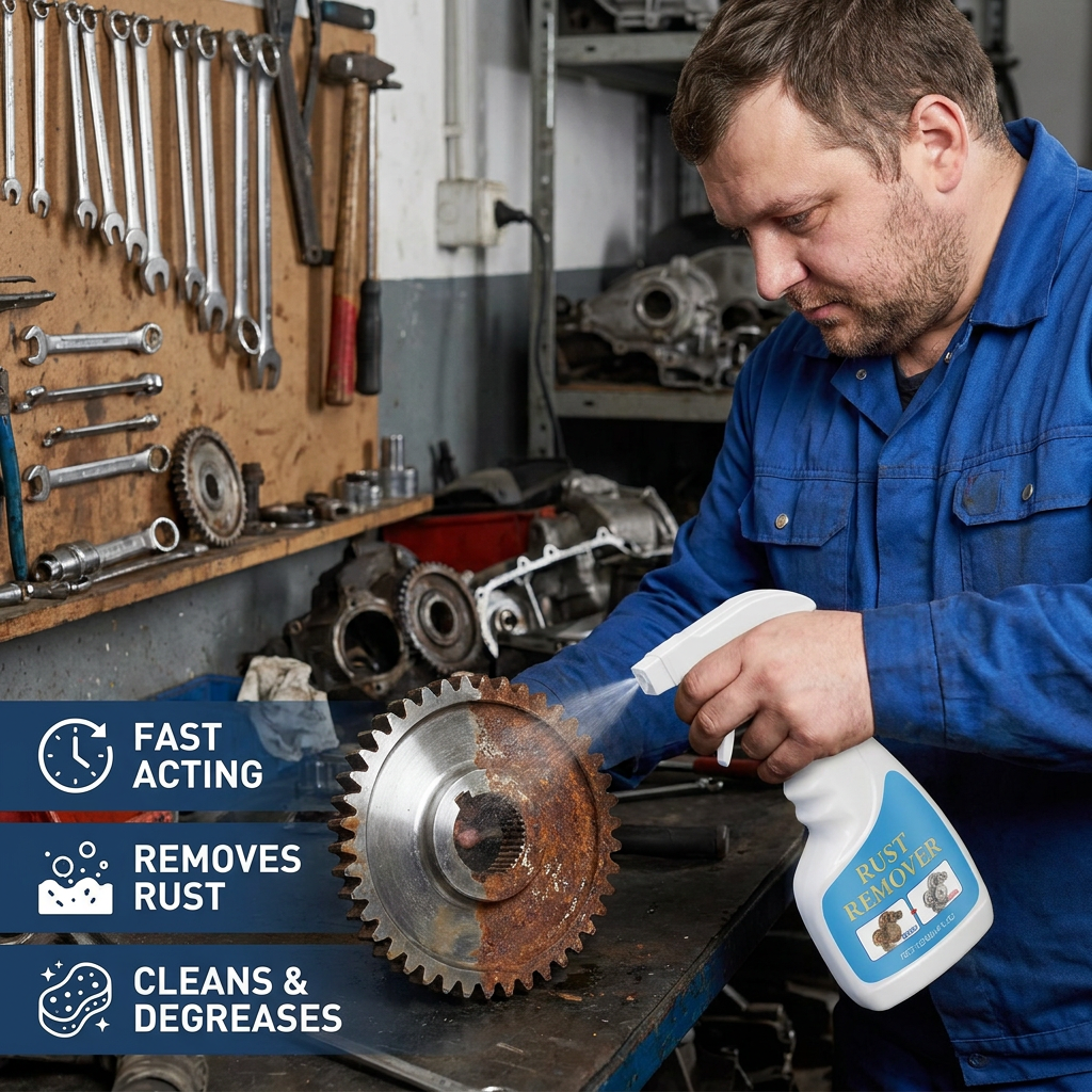 Heavy-Duty Rust Remover – Metal Cleaner & Degreaser