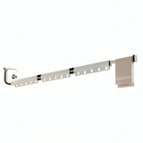 Wall-mounted retractable clothes hanger